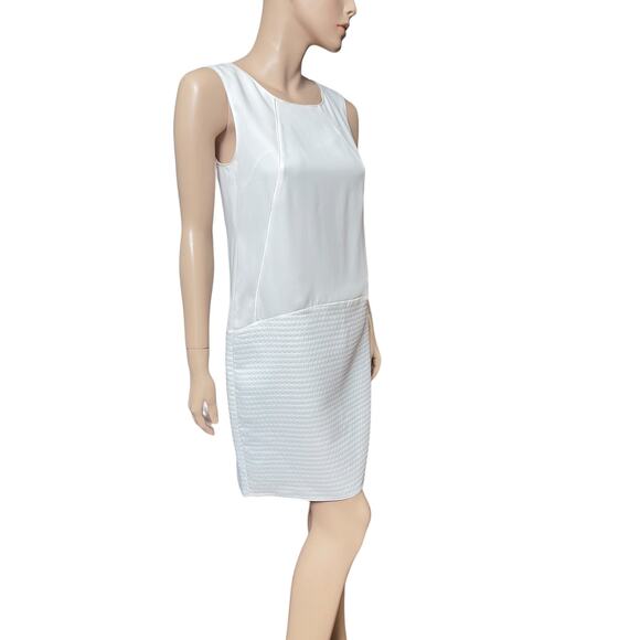 Axara Paris Midi Dress Size M Sleeveless Zip Back Closure Viscose Poly Blend - Picture 2 of 10